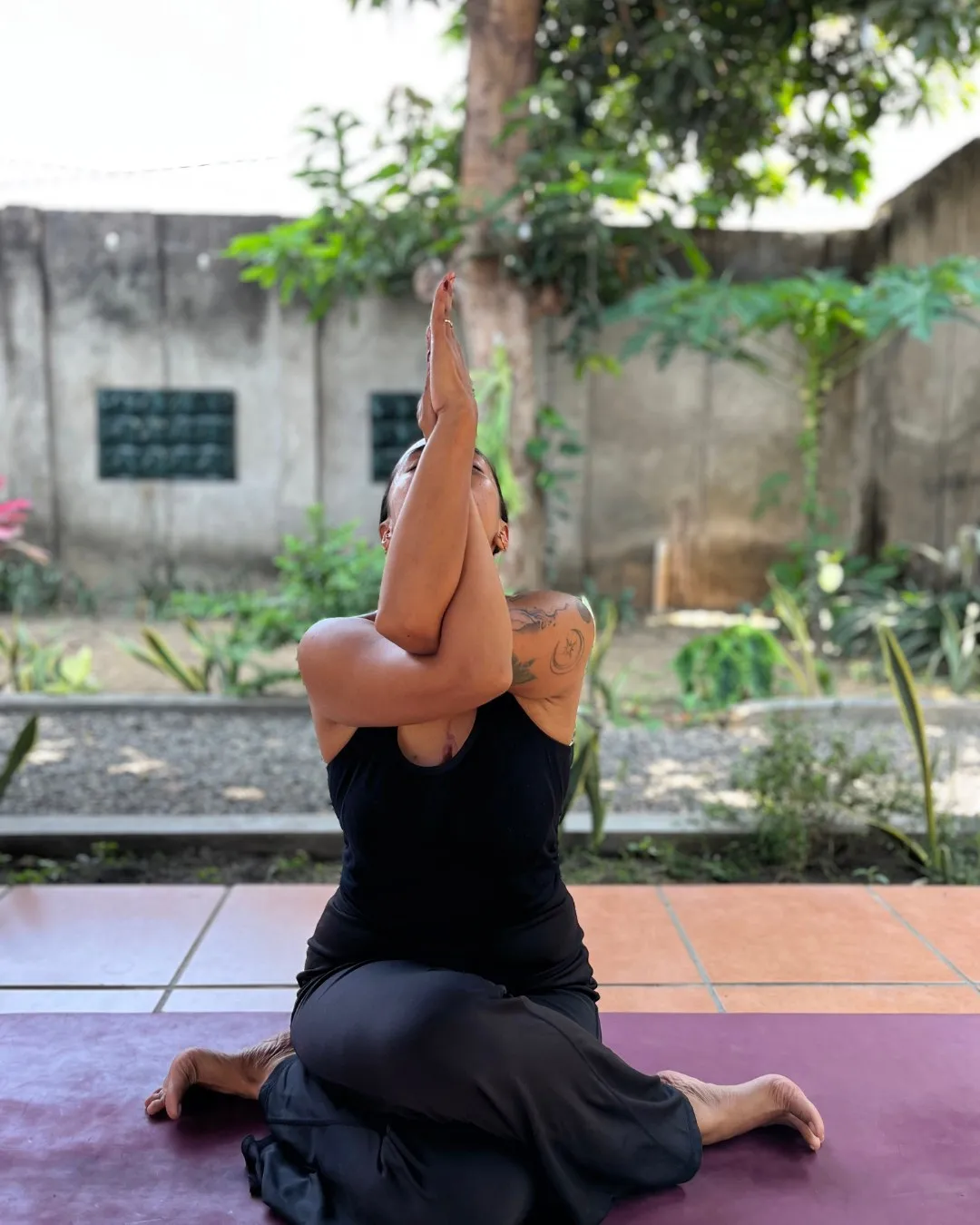Garudasana Yoga Pose at nivataa